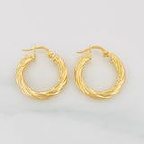 Candongas Mary 2.7g / 2.3cm Oro Amarillo 18K