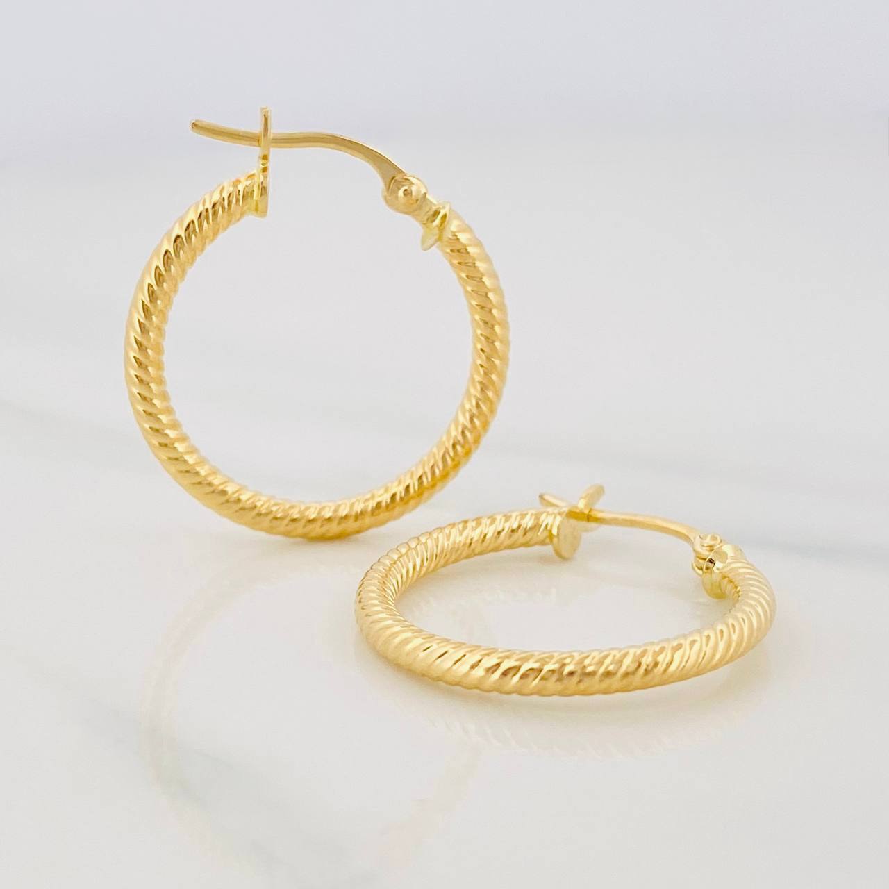 Candongas Zion 1.65g / 2.2cm Oro Amarillo 18K