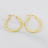 Candongas Zion 1.65g / 2.2cm Oro Amarillo 18K
