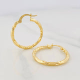Candongas Carlota 1.6g / 2.5cm Oro Amarillo 18K
