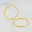 Candongas Megan 1.65g / 3.2cm Oro Amarillo 18K