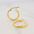 Candongas Gala 1.15g / 1.8cm Oro Amarillo 18K