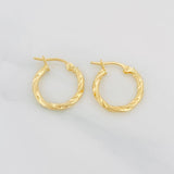 Candongas Gala 1.15g / 1.8cm Oro Amarillo 18K