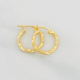 Candongas Gala 1.15g / 1.8cm Oro Amarillo 18K