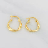 Candongas Bridget 1.05g / 1.6cm Oro Amarillo 18K