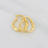 Candongas Bridget 1.05g / 1.6cm Oro Amarillo 18K