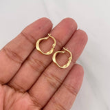 Candongas Bridget 1.05g / 1.6cm Oro Amarillo 18K