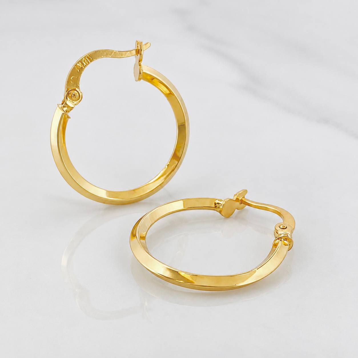 Candongas Jass 1.15g / 2cm Oro Amarillo 18K