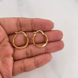 Candongas Jass 1.15g / 2cm Oro Amarillo 18K