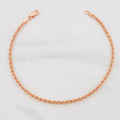 Pulso Lazo 1.55g / 19cm / 2.1mm Oro Rosa 18K