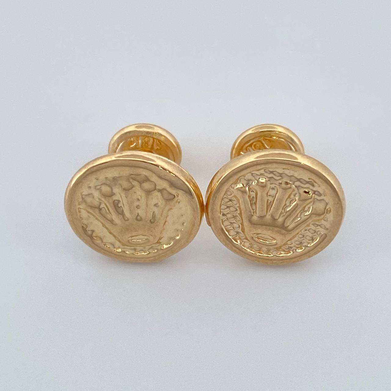 Topos Medalla Corona 1.1gr / 10mm Oro Amarillo 18K %