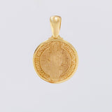Dije San Benito 5.25g / 3.1cm Oro Amarillo 18K
