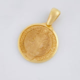 Dije San Benito 5.25g / 3.1cm Oro Amarillo 18K