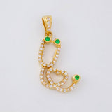 Dije Estetoscopio Tupido 2.4g / 2.4cm Oro Amarillo 18K