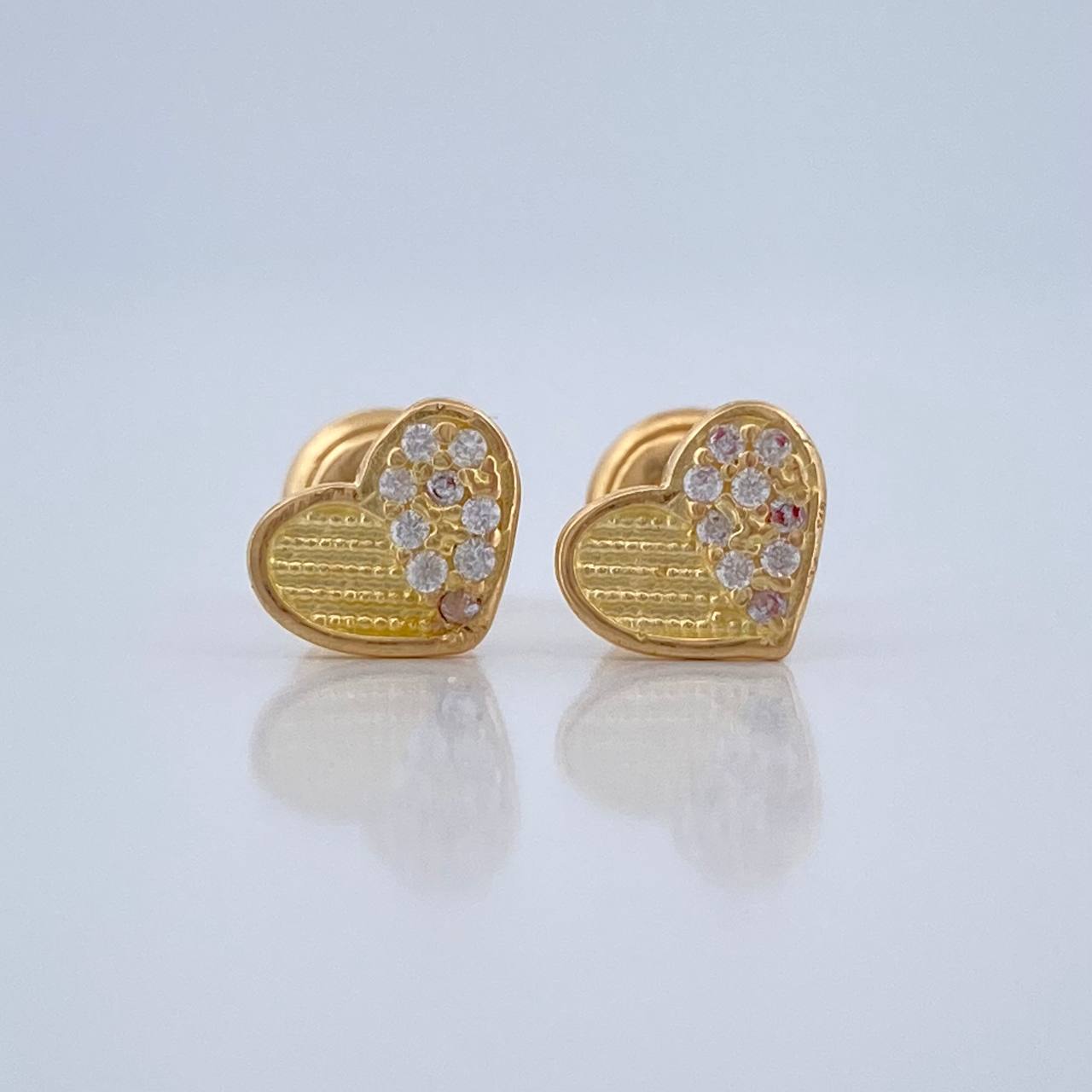 Topos Corazon 1gr / 5.88mm Oro Amarillo 18K %