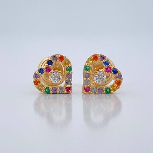 Topos Corazon 0.9gr / 7.08mm Oro Amarillo 18K %