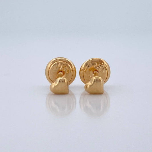 Topos Corazon 0.4gr / 3.35mm Oro Amarillo 18K %