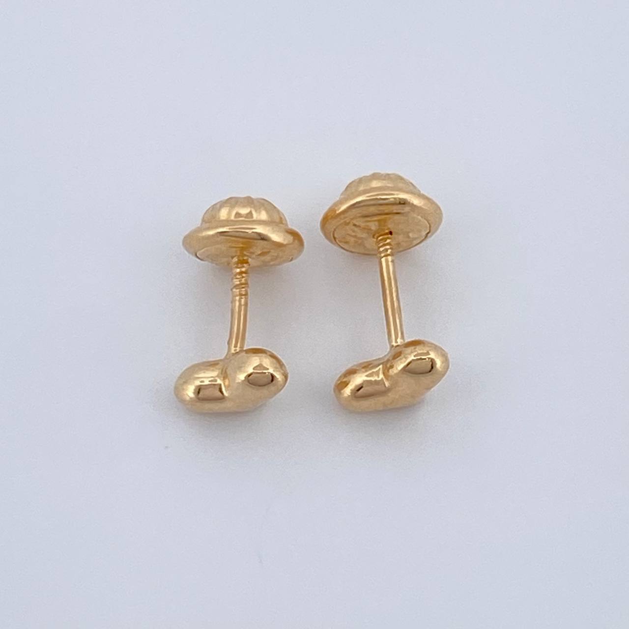 Topos Corazon 0.5gr / 4mm Oro Amarillo 18K %