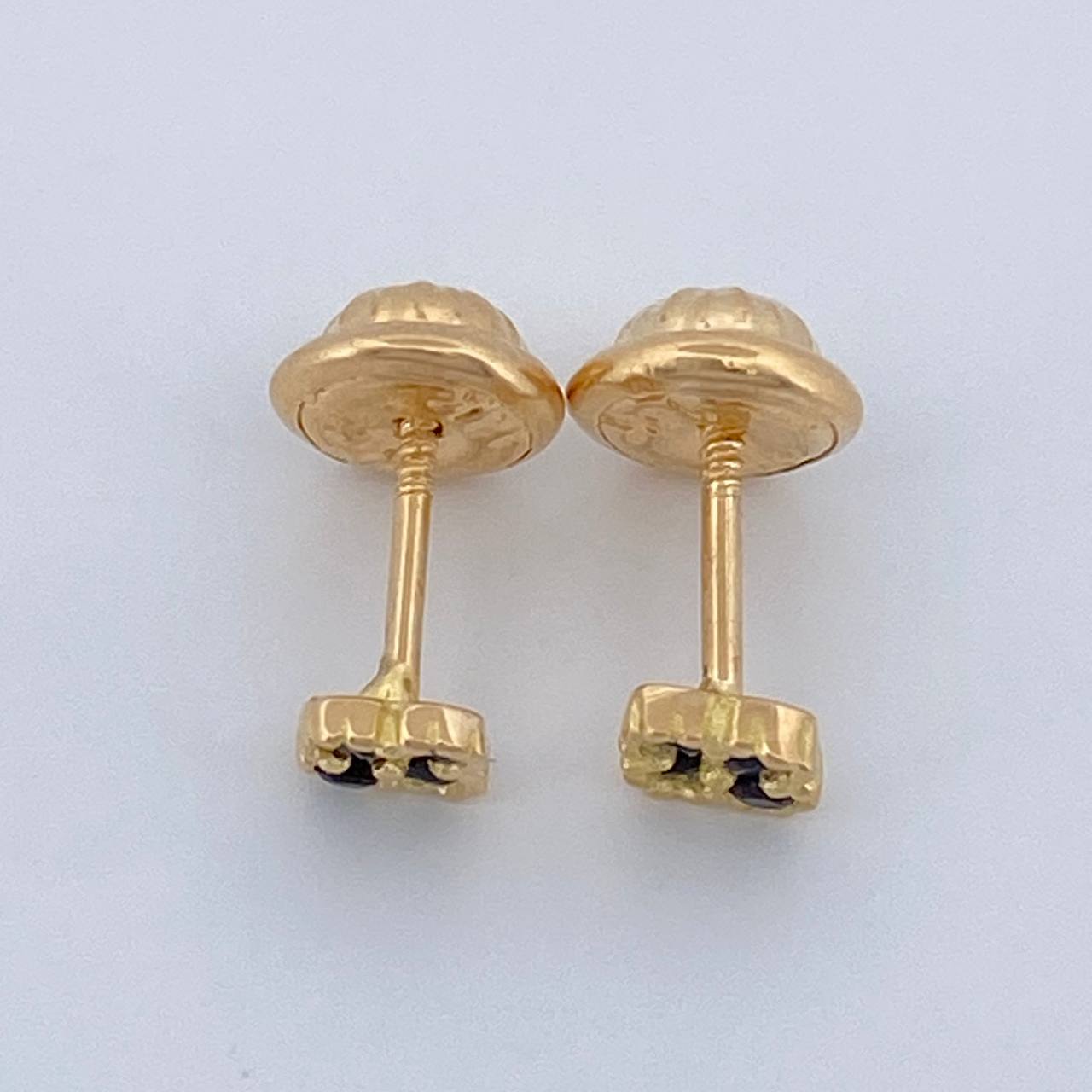 Topos Mini Trebol 0.65gr / 3.8mm Oro Amarillo 18K %