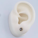 Topos Flor 0.8gr / 5.38mm Oro Amarillo 18K %