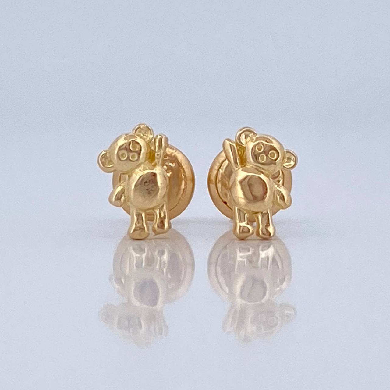 Topos Oso 1.1gr / 7.3mm Oro Amarillo 18K %