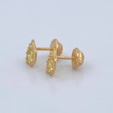 Topos Rostro Oso 0.9gr / 5.85mm Oro Amarillo 18K %