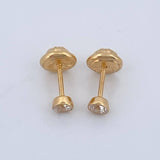 Topos Bisel 0.55gr / 3.2mm Oro Amarillo 18K %