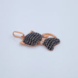 Dije Gato 2.15gr / 2.6cm / Tres Oros 18K
