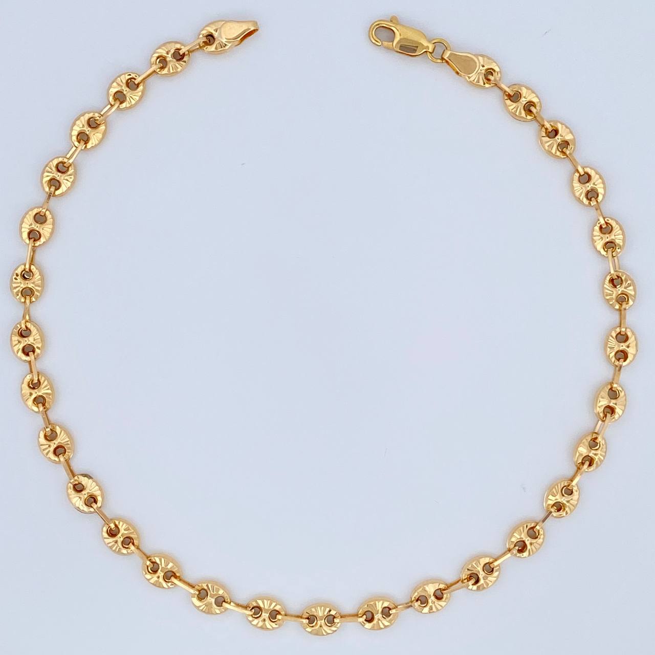 Tobillera GC 5.45gr / 26.5cm / 4.9mm Oro Amarillo 18K %