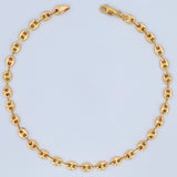 Tobillera GC 5.45gr / 26.5cm / 4.9mm Oro Amarillo 18K %