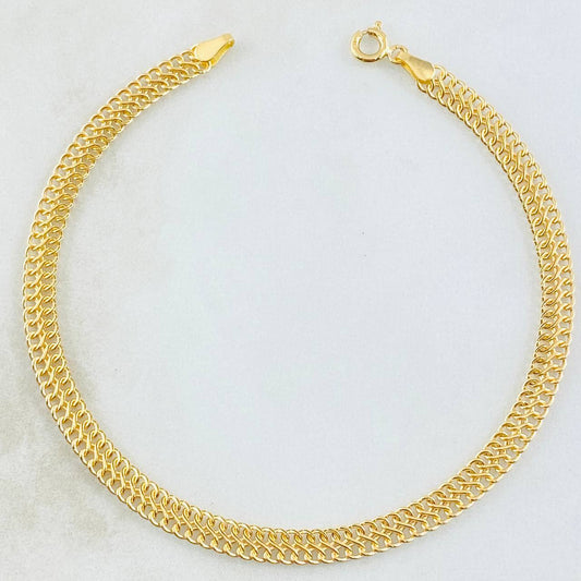 Pulso Sedusa 2.8gr / 21cm / Oro Amarillo +3 18K