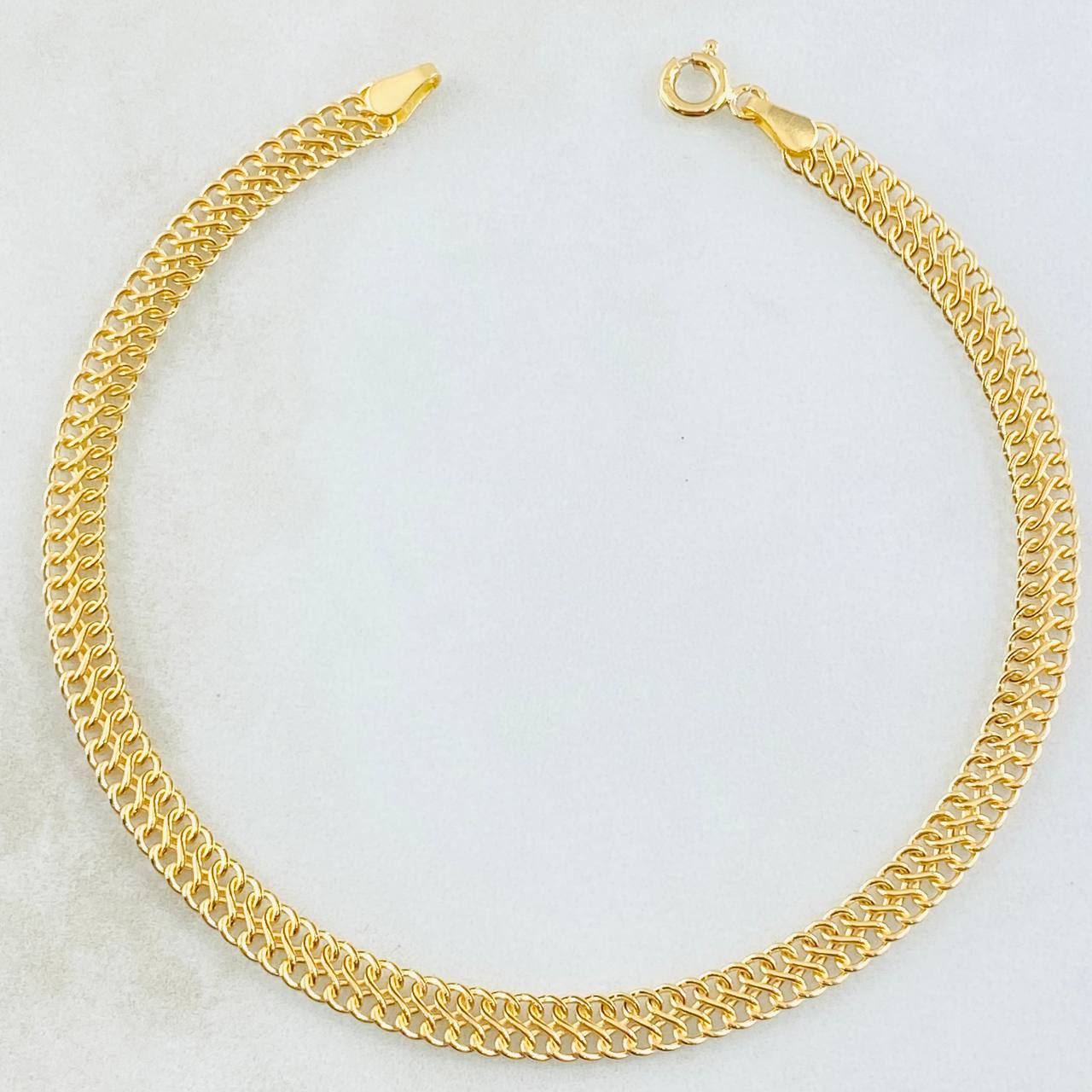 Pulso Sedusa 2.65gr / 19cm / 4.6mm Oro Amarillo +3 18K *