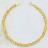 Pulso Sedusa 2.65gr / 19cm / 4.6mm Oro Amarillo +3 18K *