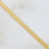 Pulso Sedusa 2.65gr / 19cm / 4.6mm Oro Amarillo +3 18K *