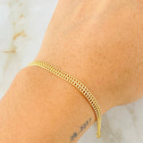 Pulso Sedusa 1.9gr / 19cm / Oro Amarillo +3 18K