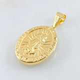 Dije Virgen Guadalupe 2.6gr / 3.6cm / Oro Amarillo 18K ©