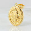 Dije Virgen Guadalupe 2.6gr / 3.6cm / Oro Amarillo 18K ©