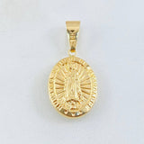 Dije Virgen Guadalupe 1.6gr / 3cm / Oro Amarillo 18K ©