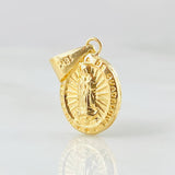 Dije Virgen Guadalupe 0.85gr / 2.2cm / Oro Amarillo 18K *