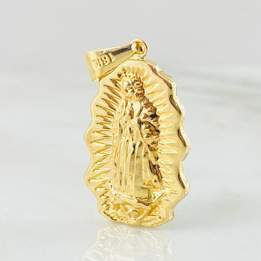 Dije Virgen Guadalupe 2.2gr / 3.5cm / Oro Amarillo 18K ©