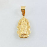 Dije Virgen Guadalupe 1.3gr / 2.9cm / Oro Amarillo 18K ©