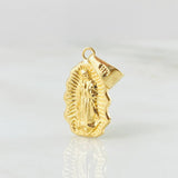 Dije Virgen Guadalupe 1.05gr / 2.5cm / Oro Amarillo 18K