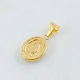 Dije Virgen Milagrosa 1gr / 2.4cm / Oro Amarillo 18K ©