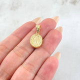 Dije Virgen Milagrosa 1gr / 2.4cm / Oro Amarillo 18K ©