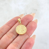 Dije San Benito 1.25gr / 2.6cm / Oro Amarillo 18K *
