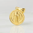 Dije San Benito 1.25gr / 2.6cm / Oro Amarillo 18K *