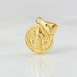 Dije San Benito 0.95gr / 2.5cm / Oro Amarillo 18K