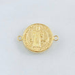 Herraje San Benito 1.05gr / 2cm / Oro Amarillo 18K