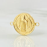 Herraje San Benito 0.85gr / 2cm / Oro Amarillo 18K