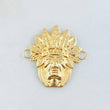 Herraje Indio 2gr / 2.5cm / Oro Amarillo 18K